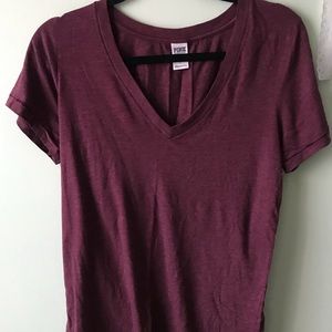 Burgundy PINK sleep shirt